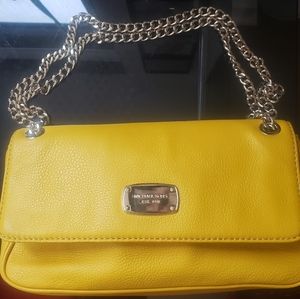 Michael Kors Jet Set Yellow Shoulder bag
